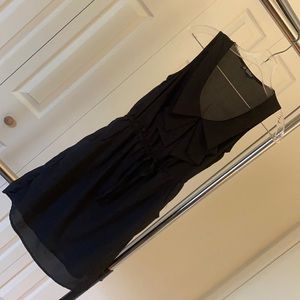 Black dress with pockets